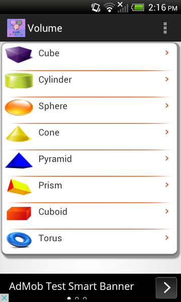 Math Formulas and Tricks - Image screenshot of android app