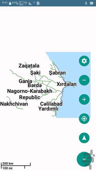 مسیریاب مکان یاب (حرفه ای) - Image screenshot of android app