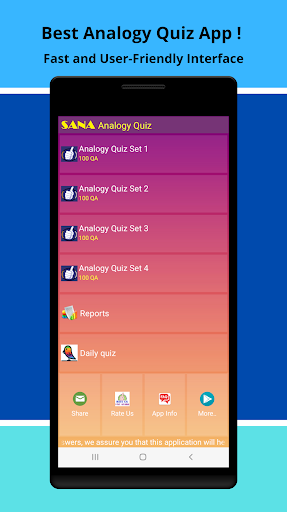Analogy Quiz - عکس برنامه موبایلی اندروید