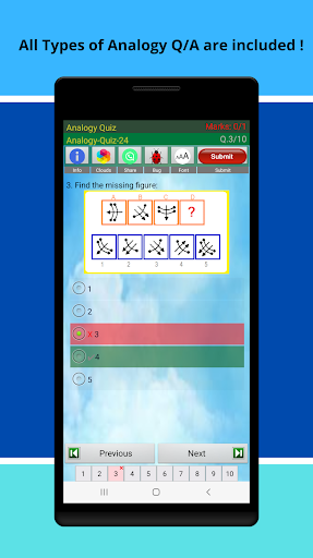 Analogy Quiz - عکس برنامه موبایلی اندروید