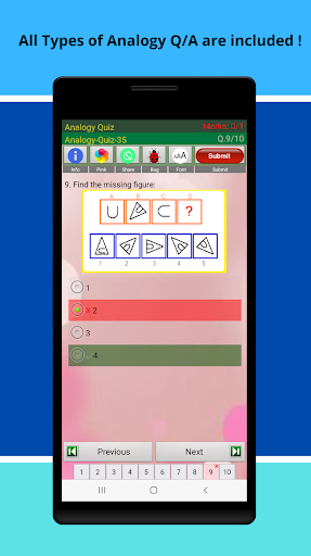 Analogy Quiz - عکس برنامه موبایلی اندروید