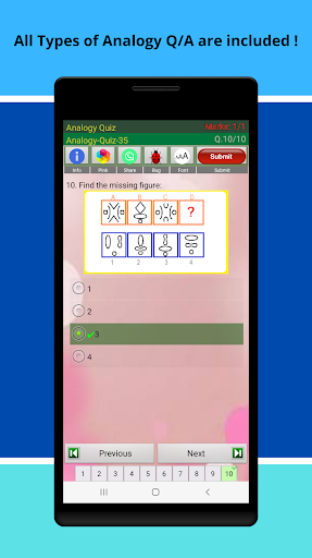 Analogy Quiz - عکس برنامه موبایلی اندروید