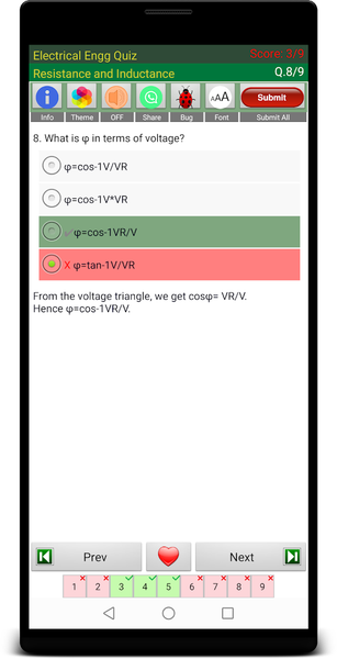 Electrical Engg Quiz - عکس برنامه موبایلی اندروید