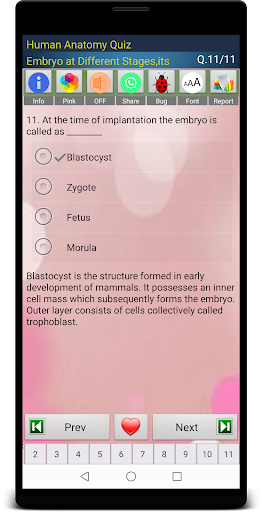Human Anatomy Quiz - عکس برنامه موبایلی اندروید