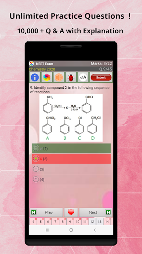 NEET Quiz - عکس برنامه موبایلی اندروید