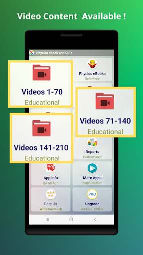 Physics Quiz & eBook - عکس برنامه موبایلی اندروید