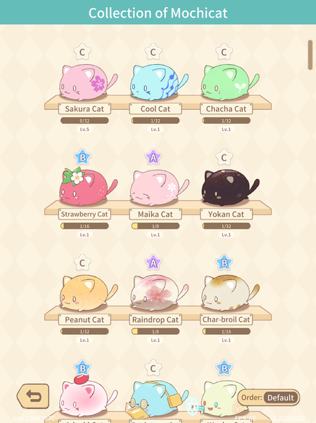 Mochicats Collection - Gameplay image of android game