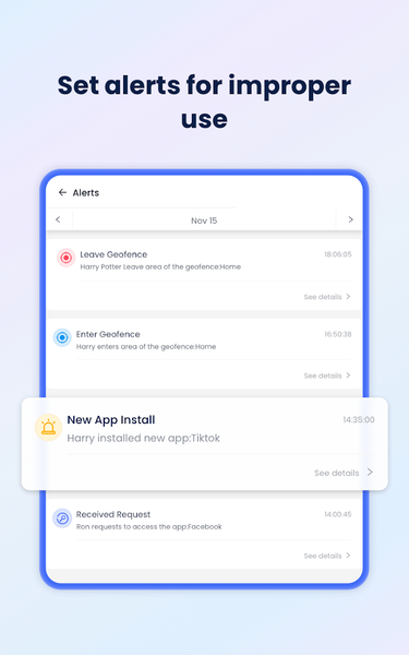 AirDroid Parental Control - عکس برنامه موبایلی اندروید