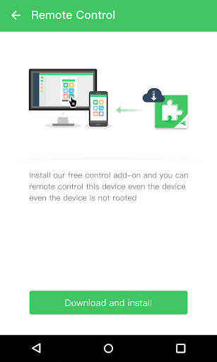 AirDroid Control Add-on - Image screenshot of android app