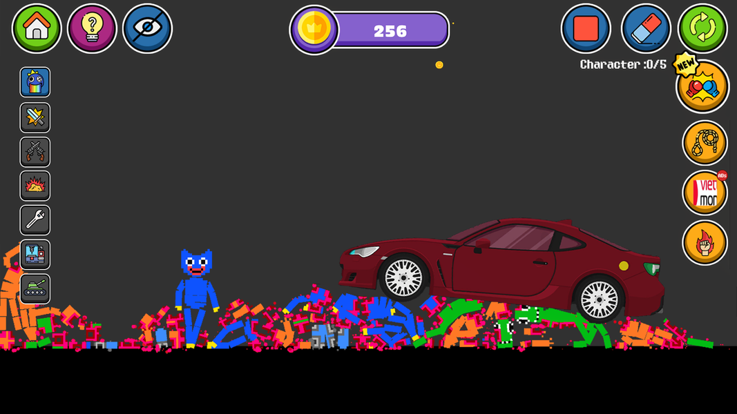 Chase Ragdoll Sandbox - عکس بازی موبایلی اندروید