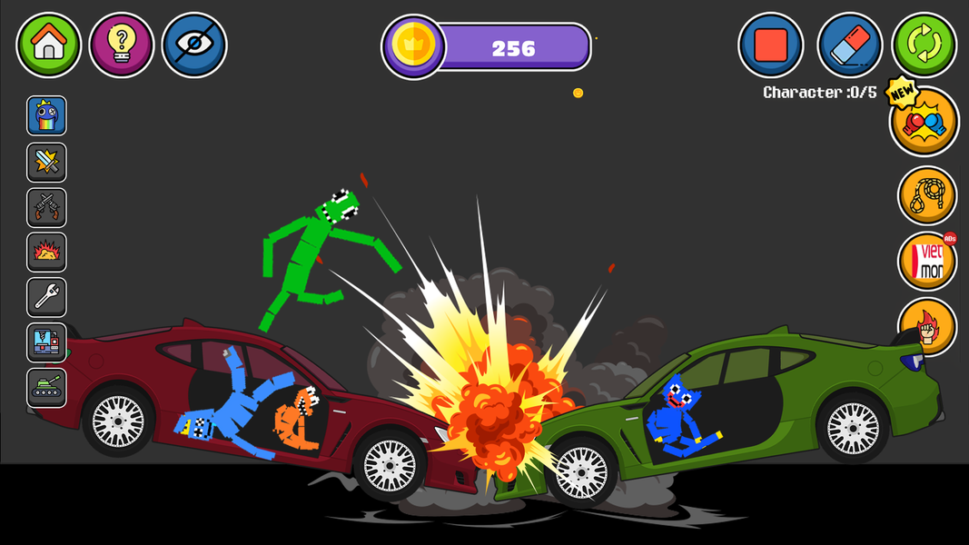 Chase Ragdoll Sandbox - عکس بازی موبایلی اندروید