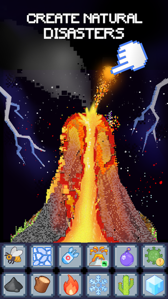 Sandy Box: Powder Physics - عکس بازی موبایلی اندروید