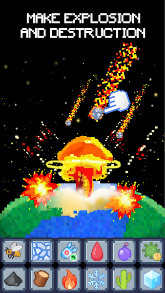 Sandy Box: Powder Physics - عکس بازی موبایلی اندروید