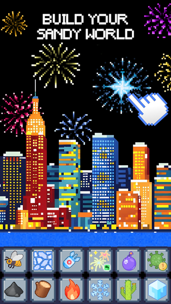 Sandy Box: Powder Physics - عکس بازی موبایلی اندروید