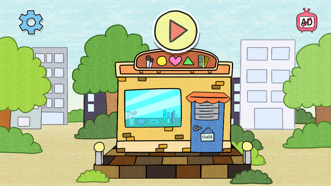 Hari's Makeup - Gameplay image of android game