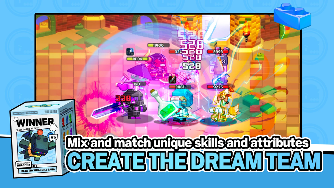 Meta Toy DragonZ SAGA - عکس بازی موبایلی اندروید