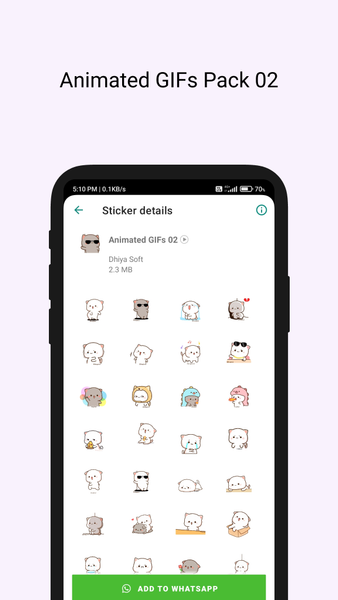 Animated GIFs - Image screenshot of android app