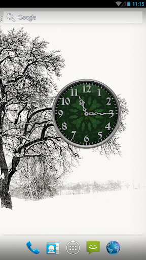 Analog Clock Widget - عکس برنامه موبایلی اندروید