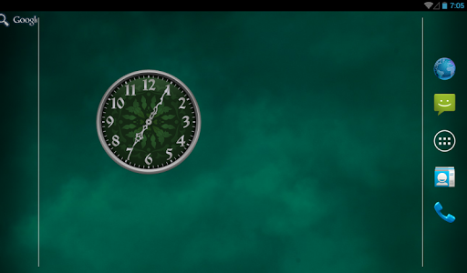 Analog Clock Widget - عکس برنامه موبایلی اندروید