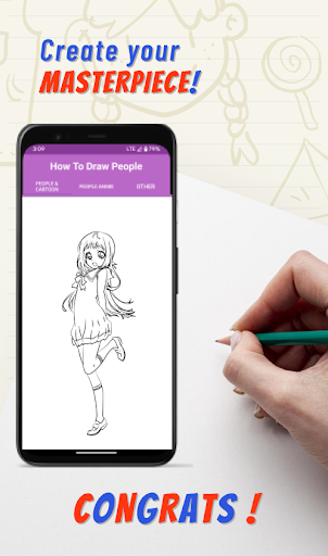 Learn Drawing - عکس برنامه موبایلی اندروید