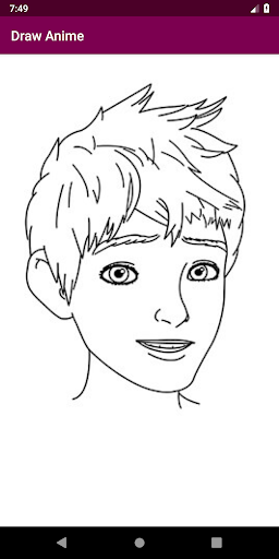 How To Draw Anime - Image screenshot of android app