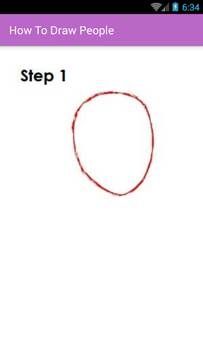 How To Draw People - Tutorials - Image screenshot of android app
