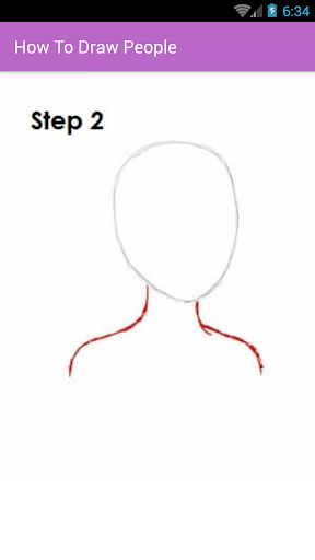 How To Draw People - Tutorials - Image screenshot of android app