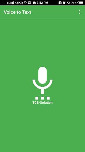 Voice to text - Image screenshot of android app