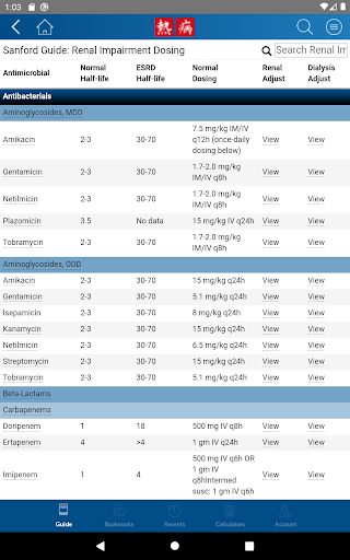 Sanford Guide Collection - Image screenshot of android app