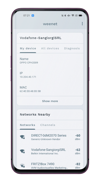 WeeNet - Network Utility Suite - Image screenshot of android app