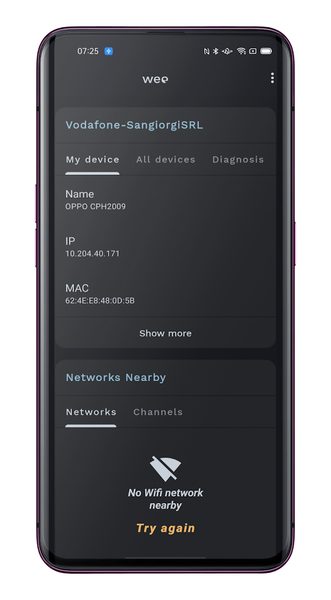WeeNet - Network Utility Suite - عکس برنامه موبایلی اندروید