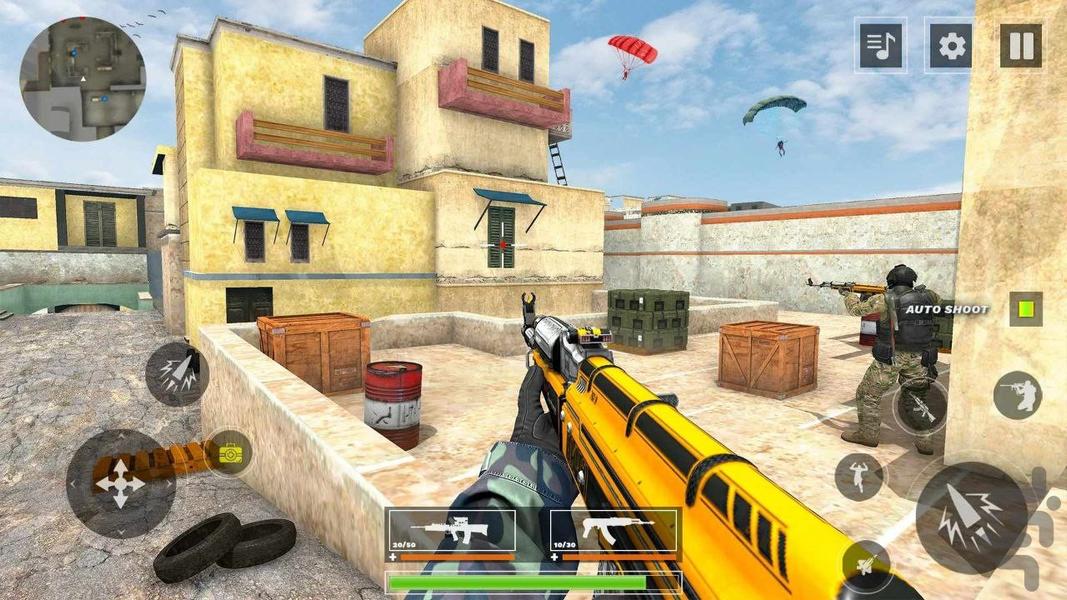 بازی جنگی تفنگی - Gameplay image of android game