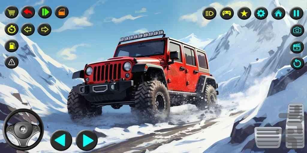 بازی ماشین آفرودی : ماشین بازی - Gameplay image of android game