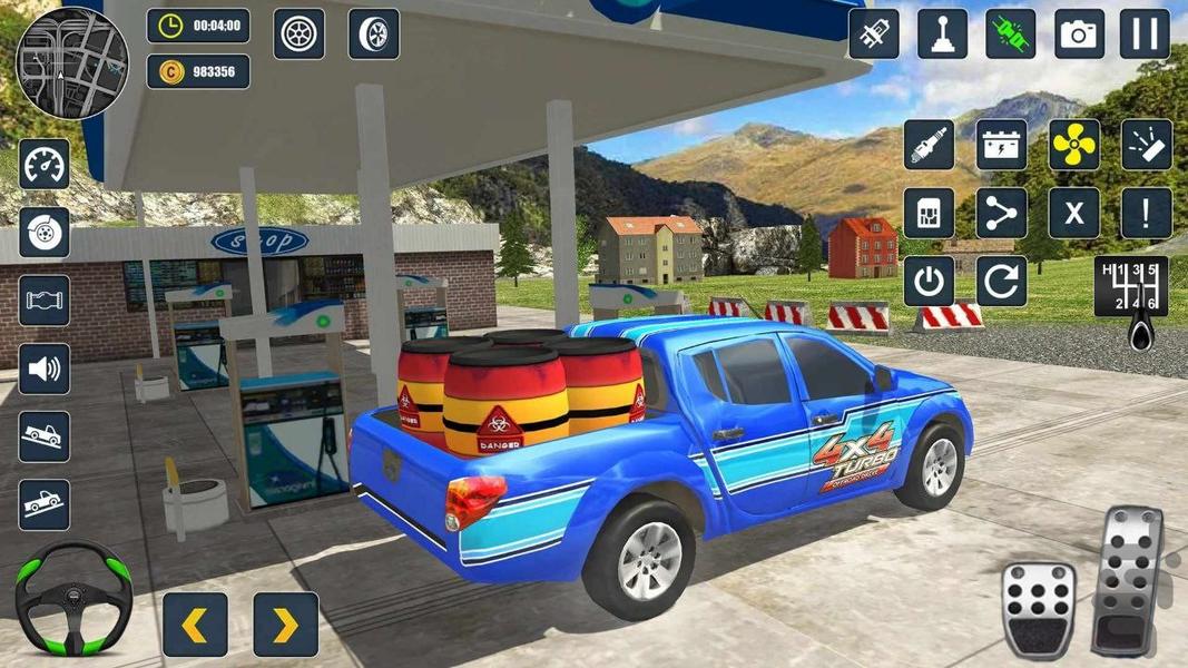 بازی ماشین وانت : ماشین بازی - Gameplay image of android game