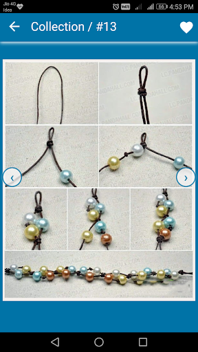 Beaded Jewelry Ideas - Image screenshot of android app