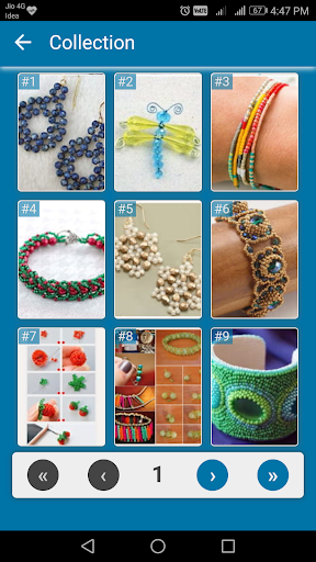 Beaded Jewelry Ideas - Image screenshot of android app
