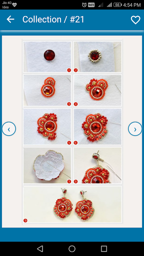 Beaded Jewelry Ideas - Image screenshot of android app
