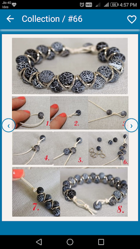 Beaded Jewelry Ideas - Image screenshot of android app