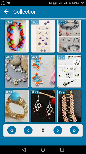 Beaded Jewelry Ideas - Image screenshot of android app