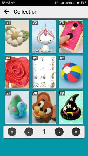 Clay Art Ideas Step by Step - Image screenshot of android app