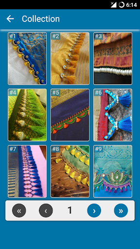 Saree Kuchu Designs - Image screenshot of android app