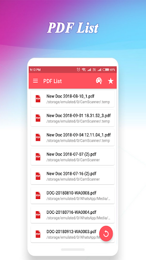 PDF Reader - Image screenshot of android app