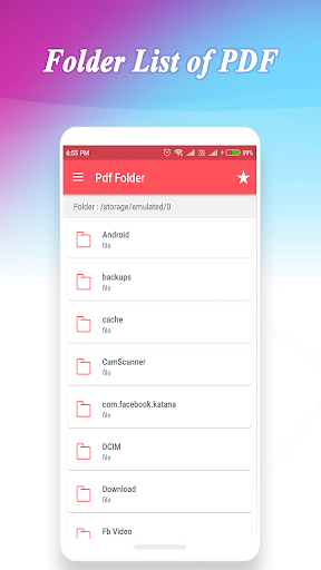 PDF Reader - Image screenshot of android app