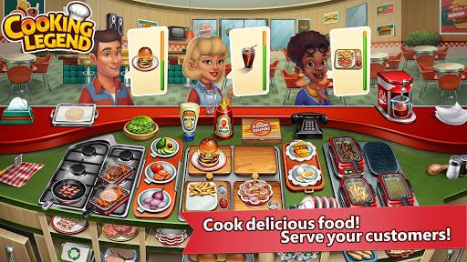 Cooking Legend Fun Restaurant - Gameplay image of android game