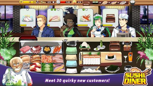 Sushi Diner - Fun Cooking Game - Gameplay image of android game