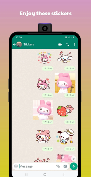 Cute Sanrio Stickers - عکس برنامه موبایلی اندروید