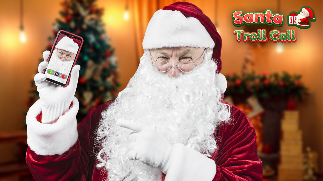Santa Troll Call: Fake Video - عکس بازی موبایلی اندروید