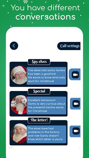 Speak to Santa Claus Christmas - Image screenshot of android app