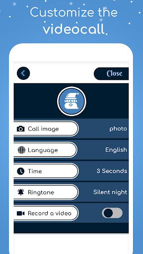 Speak to Santa Claus Christmas - Image screenshot of android app
