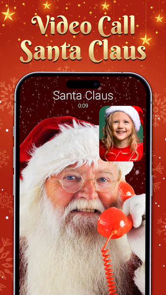 Santa Fake Call: Prank Message - عکس بازی موبایلی اندروید